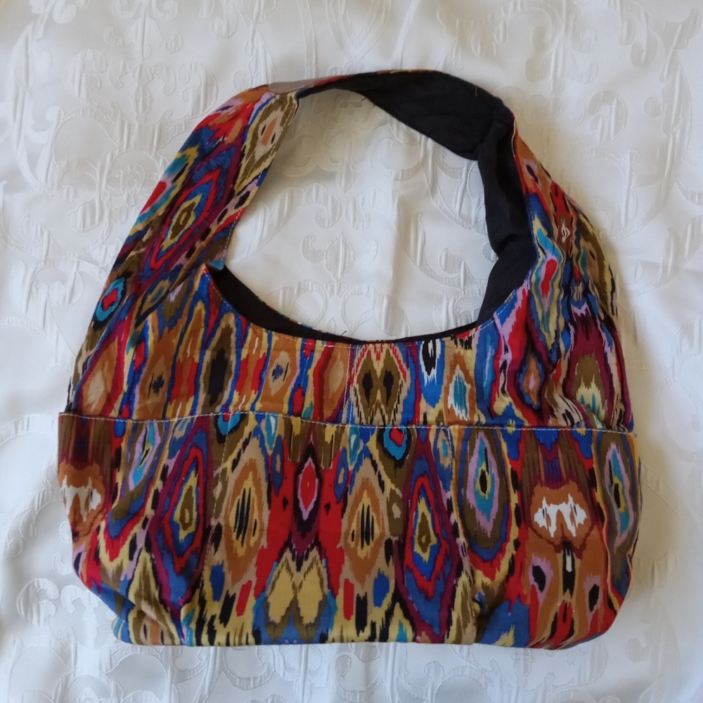 Beautiful multi colors hobo bag